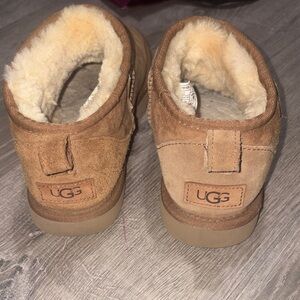 UGG Tan Slippers with Cream Lining